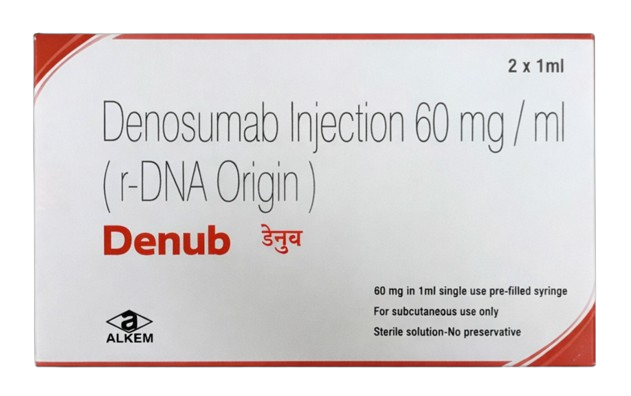 Denub 60mg Injection 2 x 1mL - Oncology Division Medicine