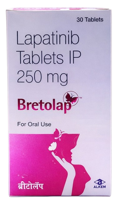 Bretolap 250mg Tablet - Oncology Division Medicine