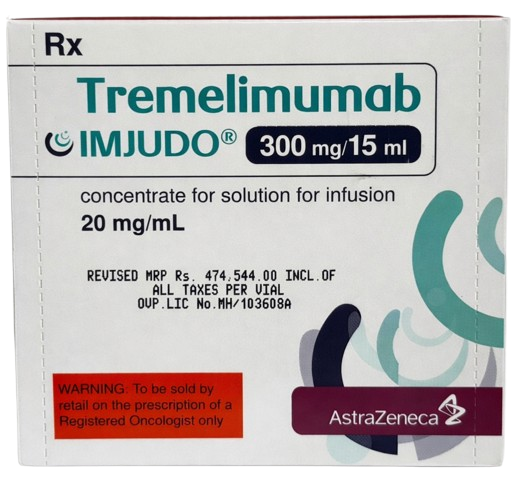 Imjudo 300mg Injection 15mL - Oncology Division Medicine by astrazeneca pharma india ltd