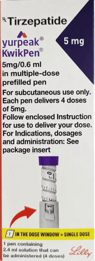 Yurpeak 5mg Kwikpen - Diabetes Division Medicine by CIPLA LTD