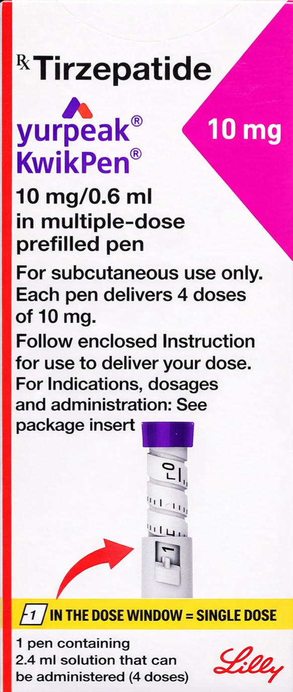 Yurpeak 10mg Kwikpen - Diabetes Division Medicine by CIPLA LTD