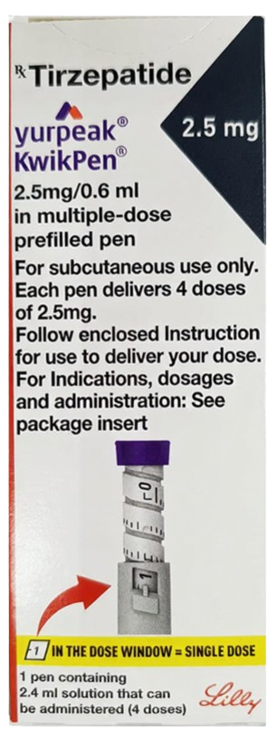Yurpeak 2.5mg Kwikpen - Diabetes Division Medicine by CIPLA LTD