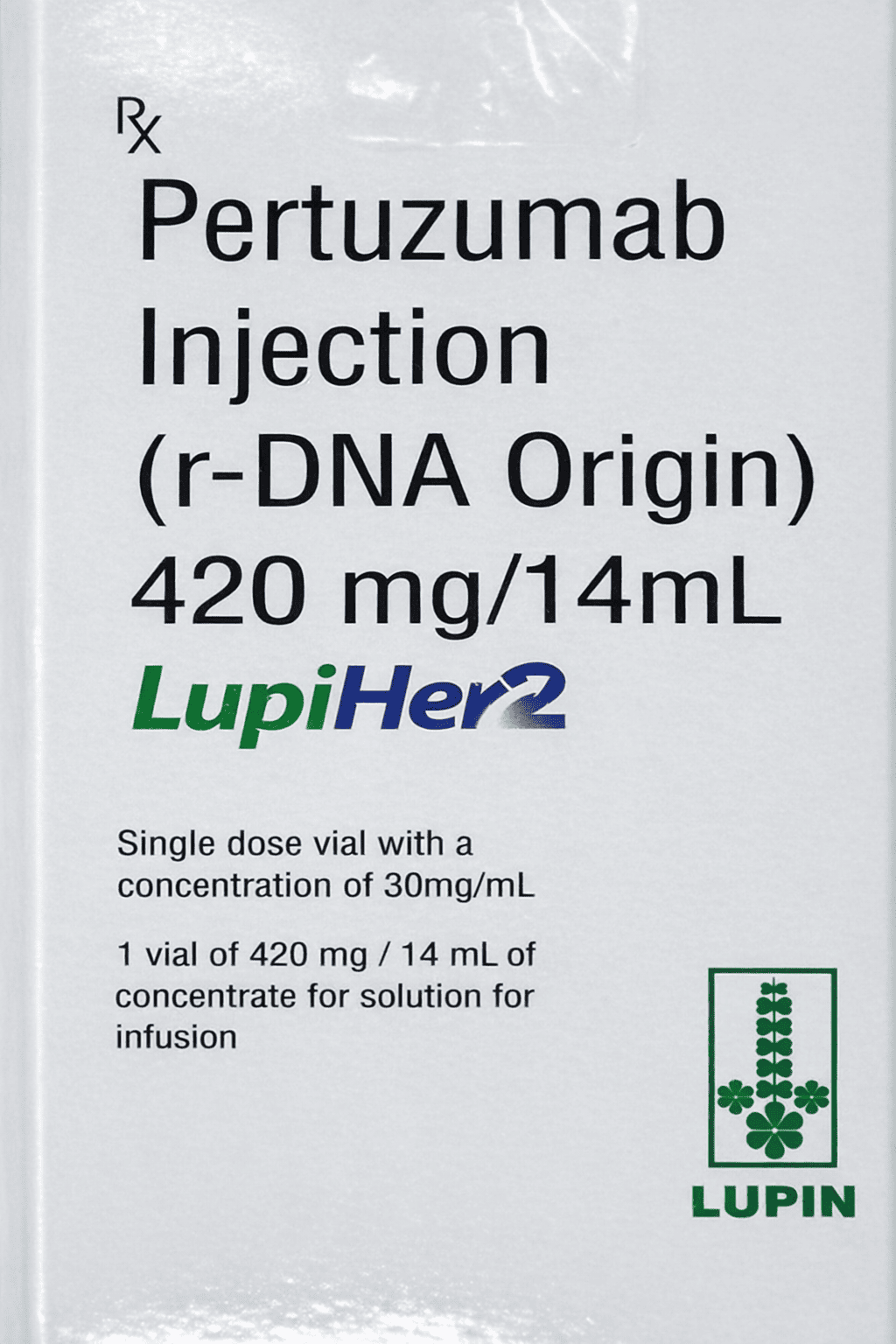 Lupiher2 420mg Injection - Oncology Division Medicine by Lupin Ltd