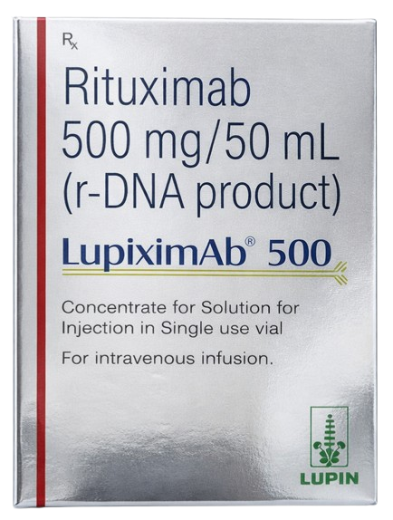 Lupiximab 500mg Injection - Oncology Division Medicine by Lupin Ltd