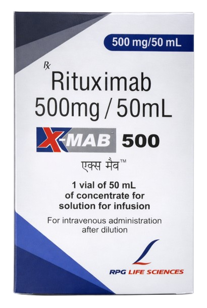 X-mab 500mg Injection - Oncology Division Medicine by Rpg life sciences ltd