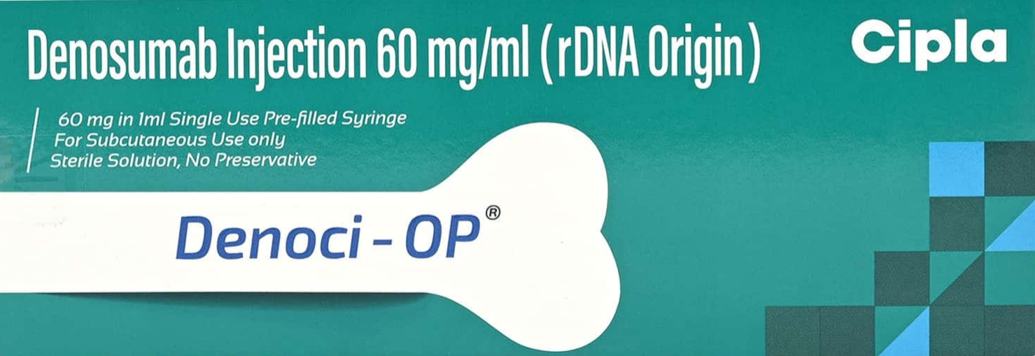 Denoci OP 60mg Injection - Rheumatology Division Medicine by CIPLA LTD