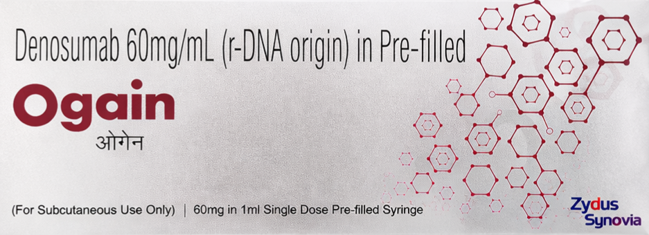 Ogain 60mg Injection - Rheumatology Division Medicine by Zydus Cadila
