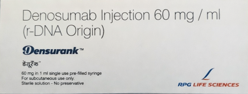 Densurank 60mg Injection - Rheumatology Division Medicine by Rpg life sciences ltd