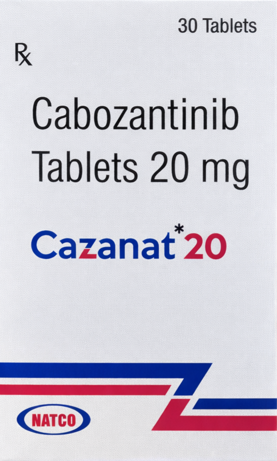 Cazanat 20mg Tablet - Oncology Division Medicine by Natco Pharma Ltd