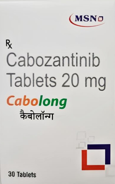 Cabolong 20mg Tablet - Oncology Division Medicine by Msn Laboratories India pvt Ltd