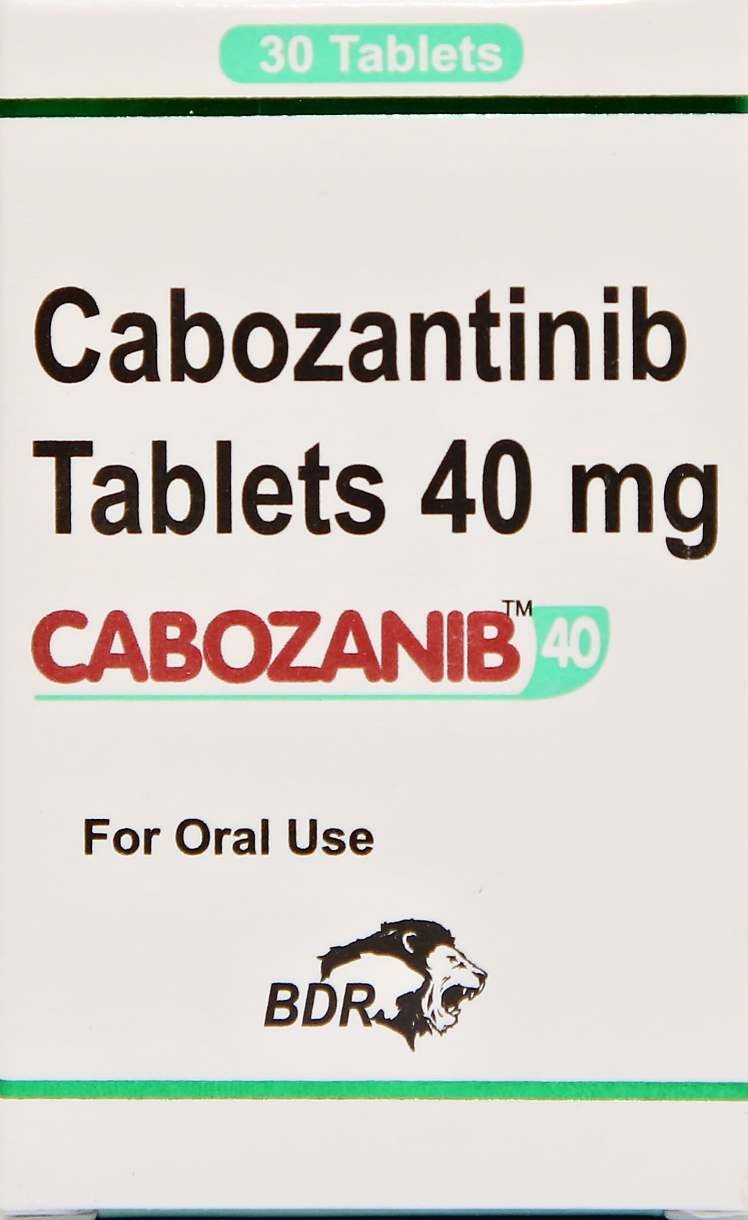 Cabozanib 40mg Tablet - Oncology Division Medicine by BDR PHARMACEUTICALS PVT LTD