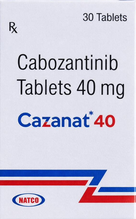 Cazanat 40mg Tablet - Oncology Division Medicine by Natco Pharma Ltd