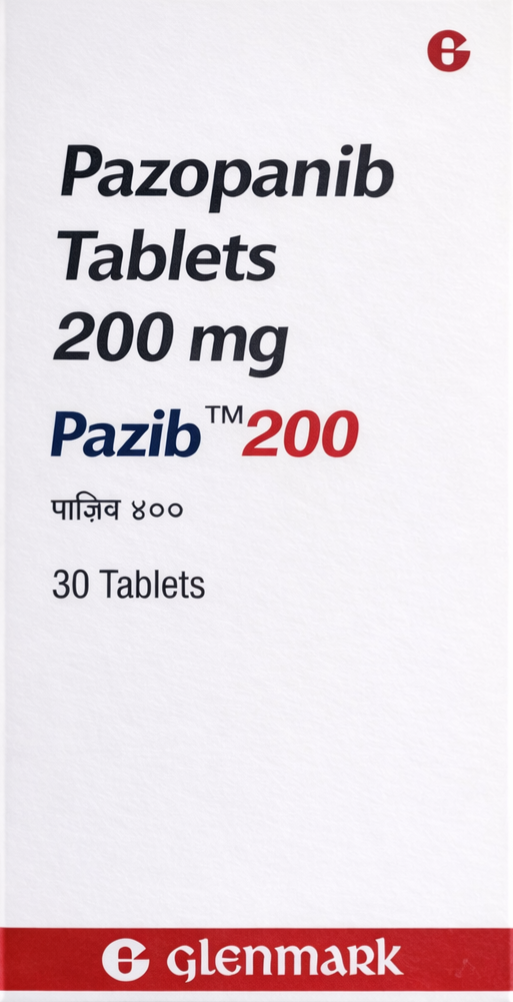 Pazib 200mg Tablet - Oncology Division Medicine by GLENMARK PHARMACEUTICALS PVT LTD