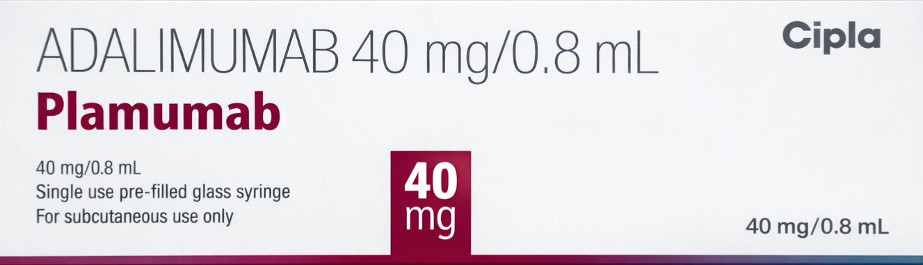 Plamumab 40mg Injection - Rheumatology Division Medicine by CIPLA LTD