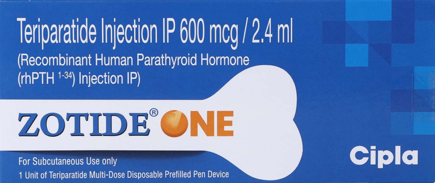 Zotide One 600mcg Injection - Rheumatology Division Medicine by CIPLA LTD