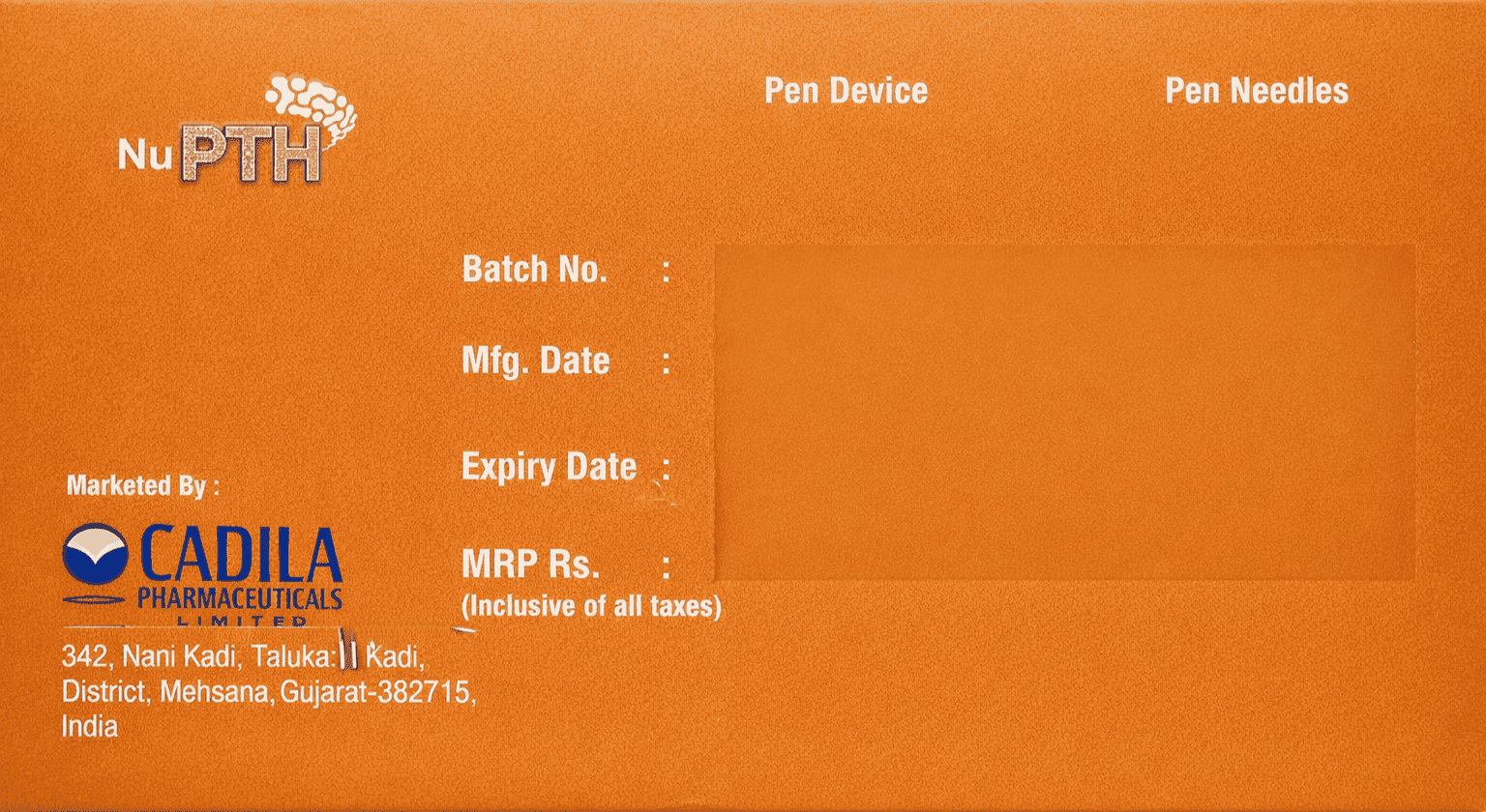 Nu Pth 750mcg Injection