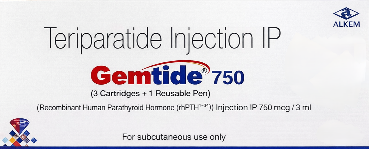 Gemtide 750mcg Injection - Rheumatology Division Medicine by Alkem Laboratories Ltd