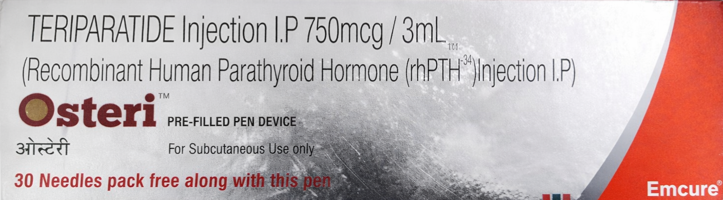 Osteri 750mcg Injection - Rheumatology Division Medicine by emcure pharmaceuticals pvt ltd