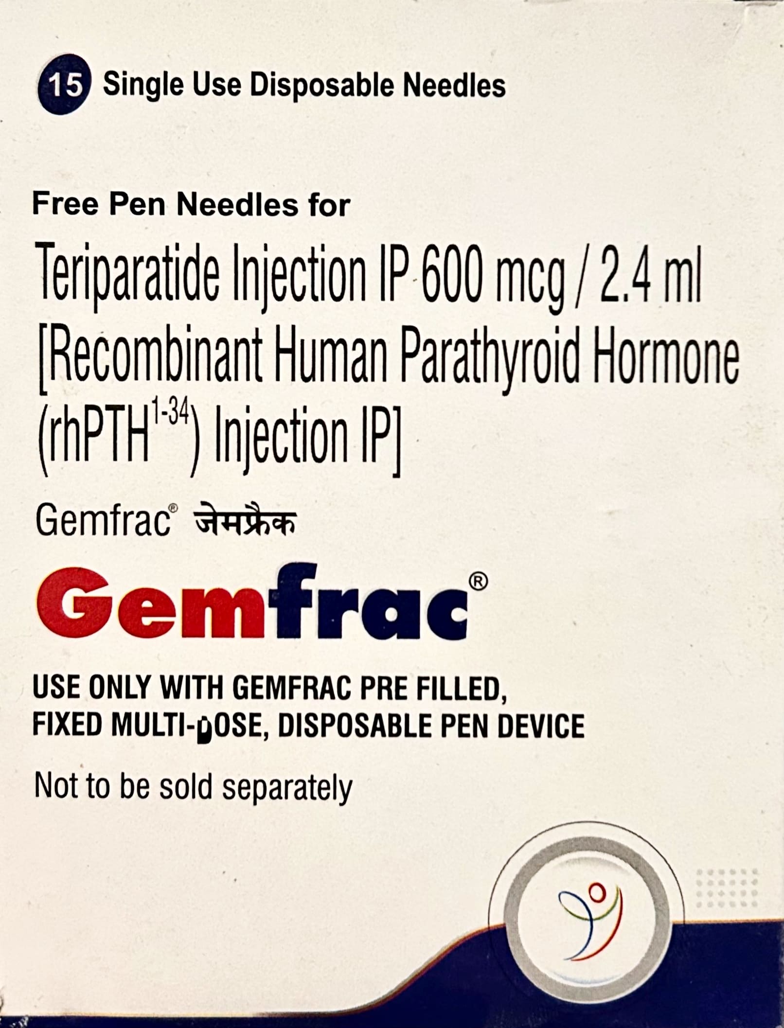 Gemfrac 600mcg Injection - Rheumatology Division Medicine by Alkem Laboratories Ltd