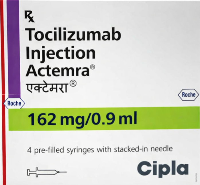 Actemra 162mg Injection - Rheumatology Division Medicine by CIPLA LTD