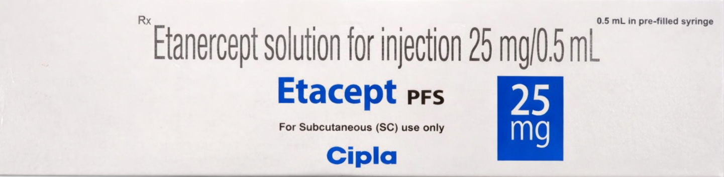 Etacept 25mg Injection - Alternative Medicine