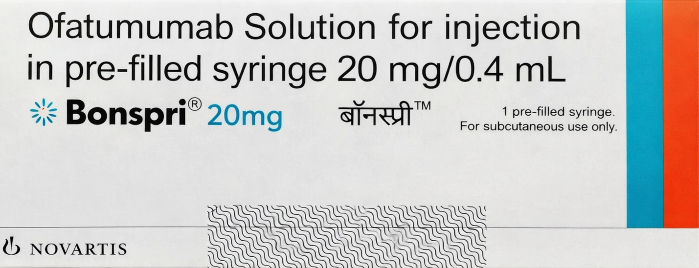 Bonspri 20mg Injection - Oncology Division Medicine by Novartis india ltd