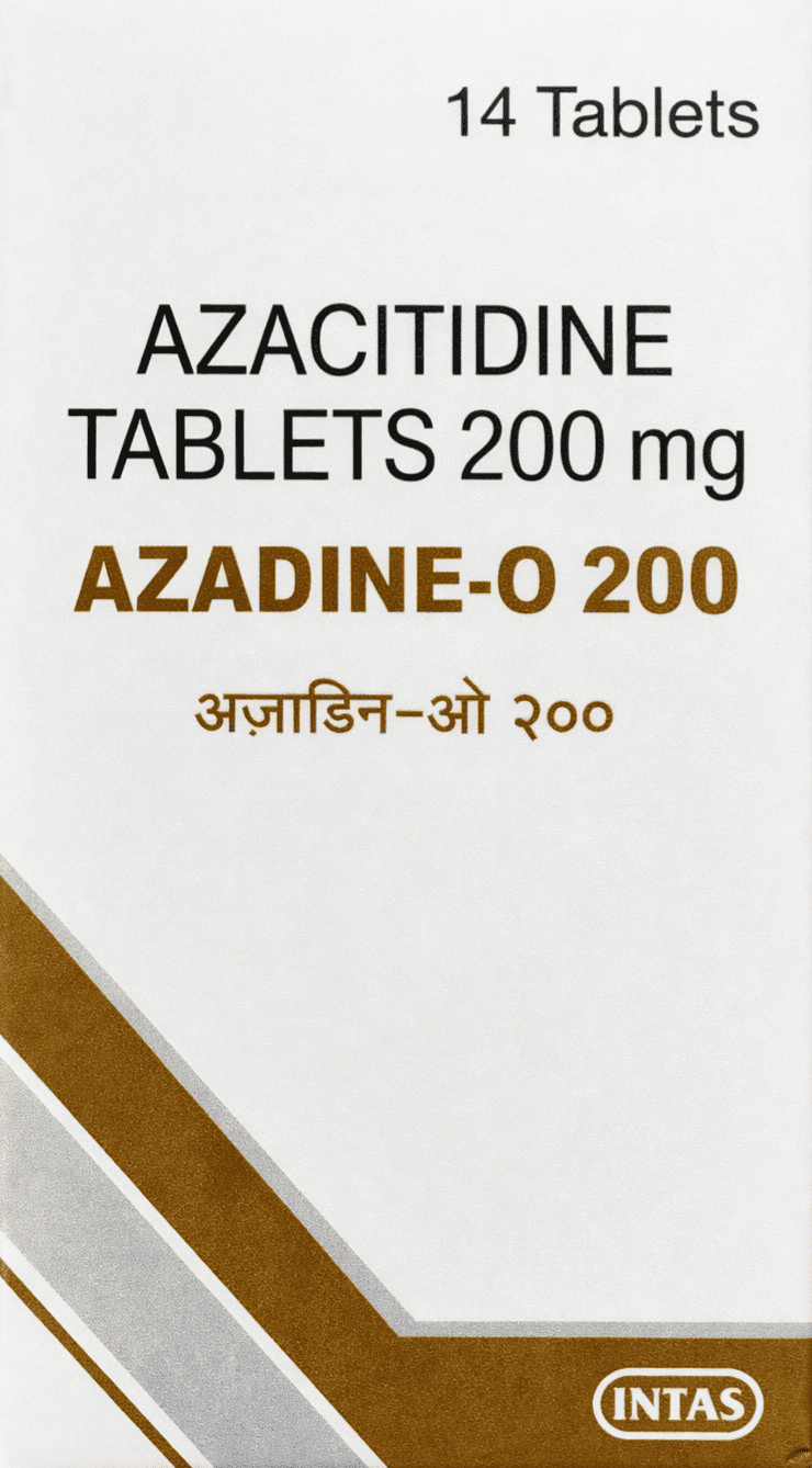 Azadine O 200mg Tablet - Oncology Division Medicine by Intas pharmaceutical pvt ltd