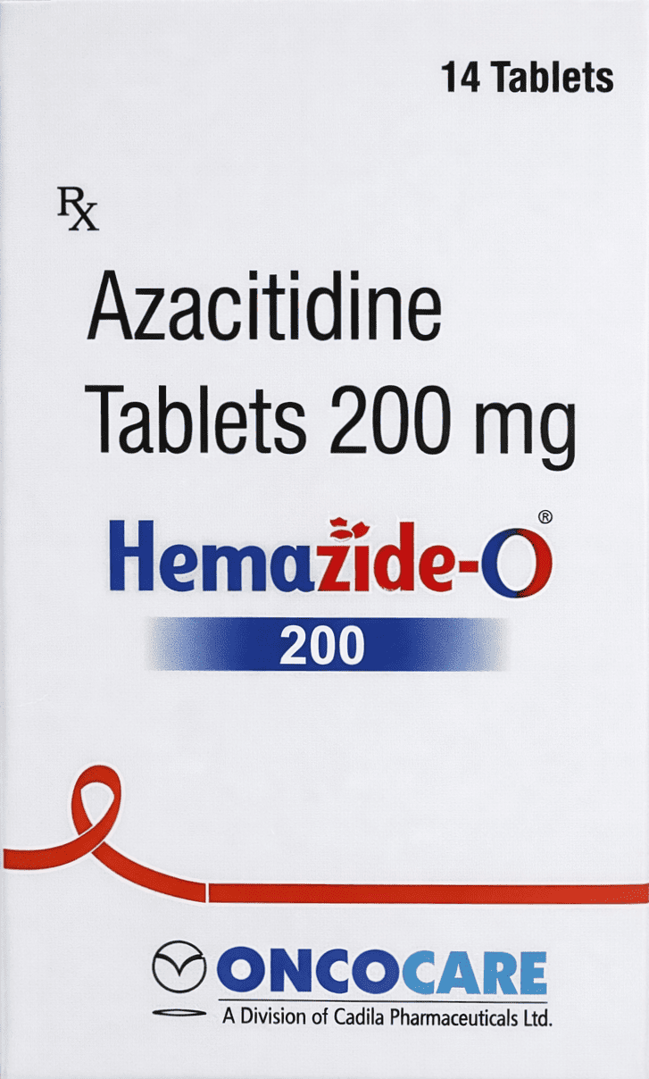 Hemazide O 200mg Tablet - Oncology Division Medicine by CADILA PHARMACEUTICALS PVT LTD