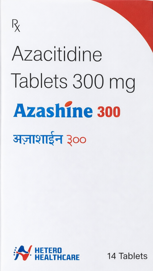 Azashine 300mg Tablet - Oncology Division Medicine by HETERO HEALTHCARE PVT LTD