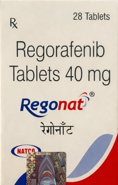 Regonat 40mg Tablet - Oncology Division Medicine by Natco Pharma Ltd