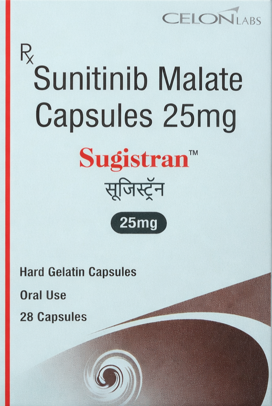 Sugistran 25mg Capsule - Oncology Division Medicine by CELON LABORATORIES LTD