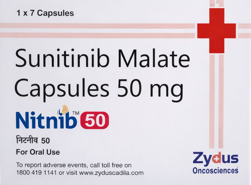 Nitnib 50mg Capsule - Oncology Division Medicine by Zydus Cadila