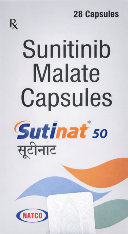 Sutinat 50mg Capsule - Oncology Division Medicine by Natco Pharma Ltd