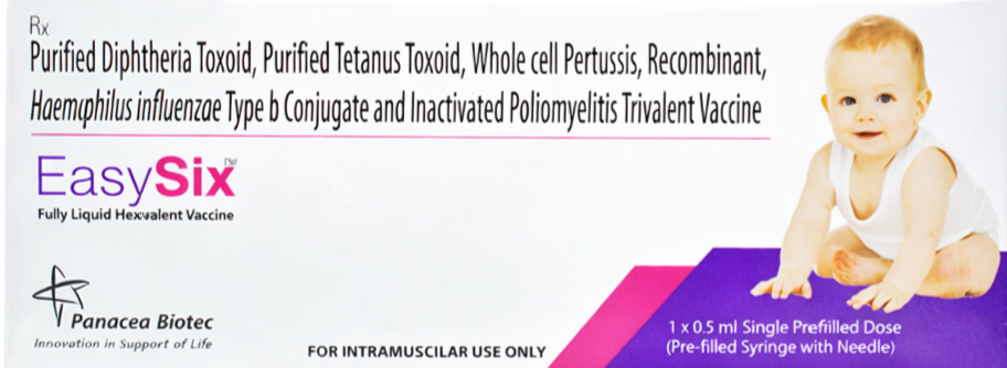 Easy Six Vaccine - Vaccines Division Medicine by Panacea Biotec Ltd