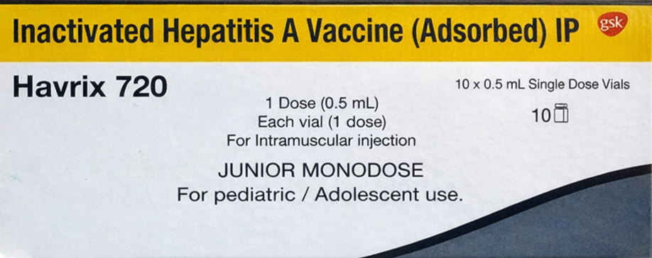 Havrix 720 Vaccine - Vaccines Division Medicine