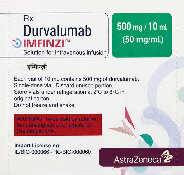 Imfinzi 500mg Injection - Oncology Division Medicine by Astrazeneca Pharma India Ltd