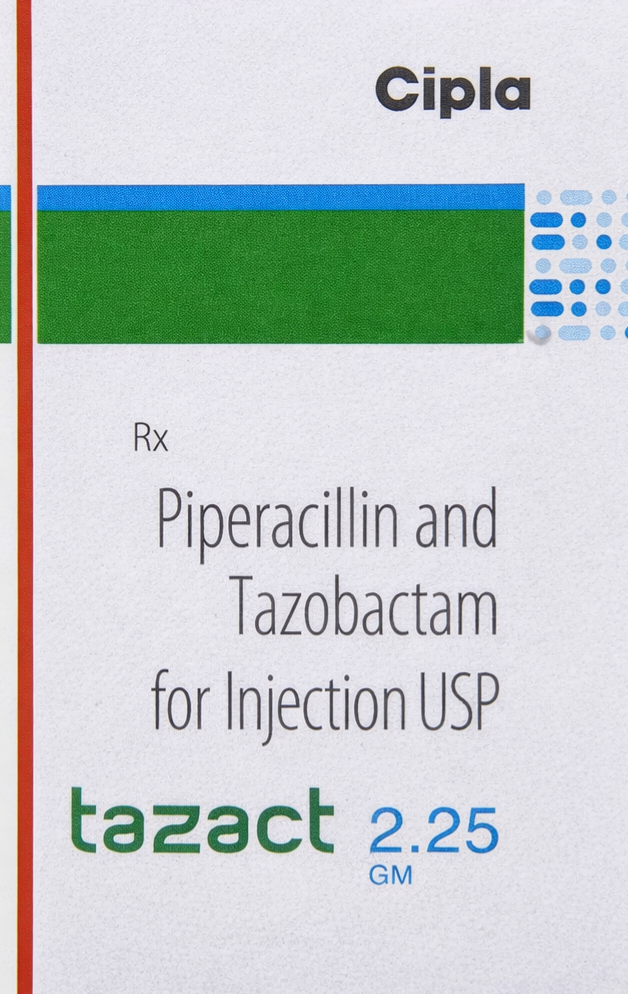 Tazact 2.25gm Injection - Antibiotics Division Medicine by CIPLA LTD