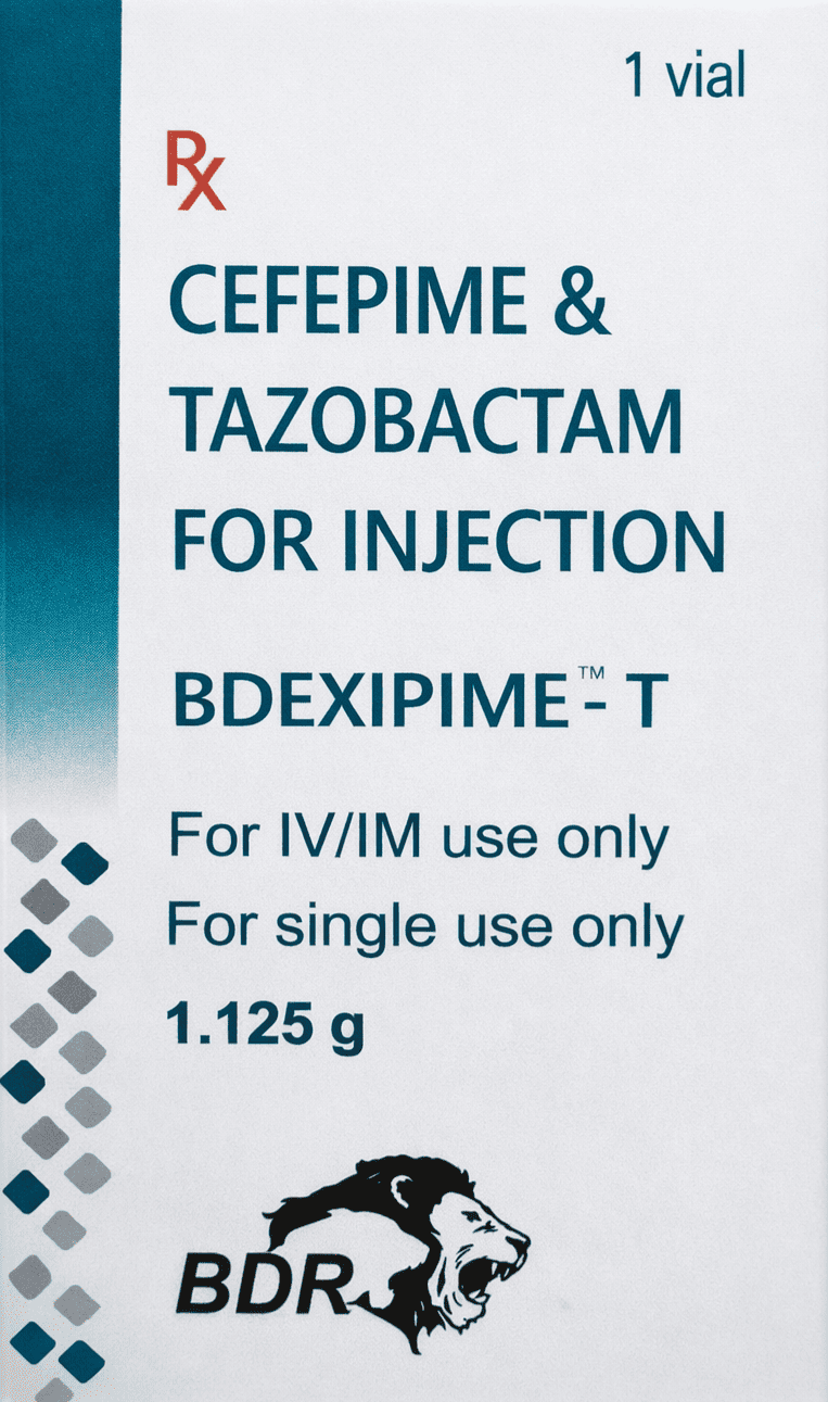 Bdexipime-T 1.125gm Injection - Antibiotics Division Medicine