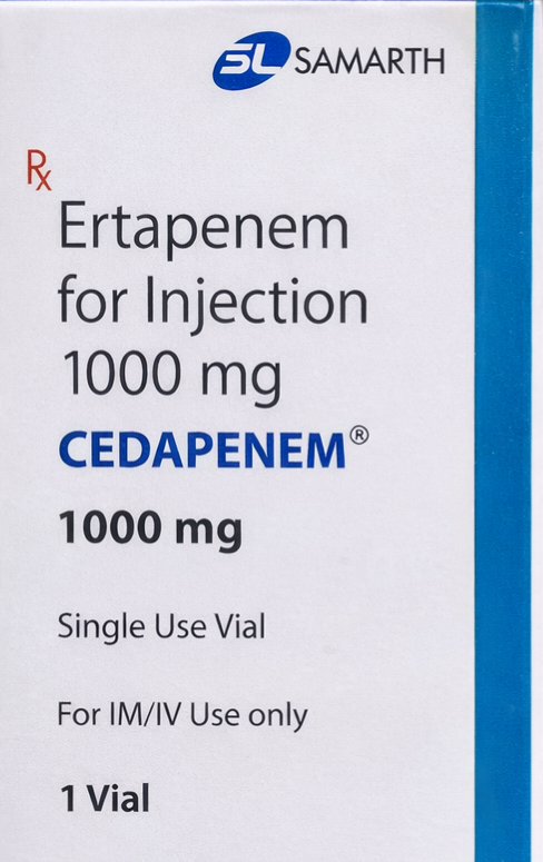 Cedapenem 1000mg Injection - Antibiotics Division Medicine