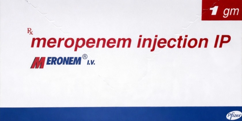 Meronem 1gm Injection - Antibiotics Division Medicine by PFIZER LTD