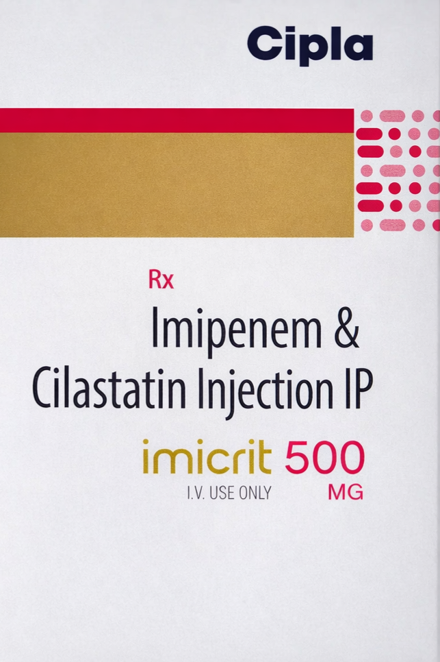 Imicrit 500mg Injection - Antibiotics Division Medicine by CIPLA LTD