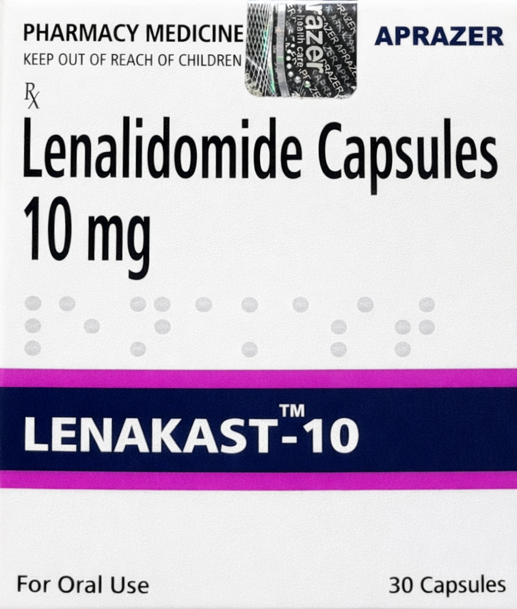 Lenakast 10mg Capsule - Oncology Division Medicine by Aprazer Healthcare Pvt Ltd