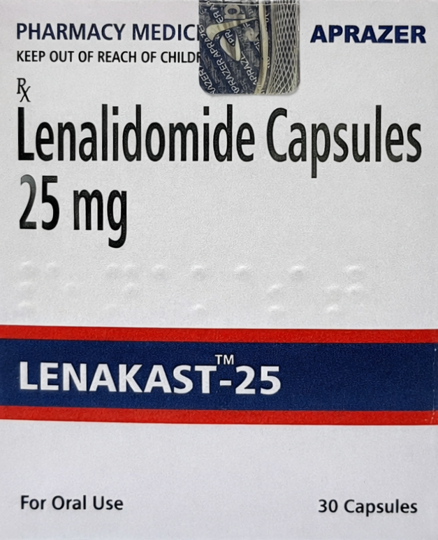 Lenakast 25mg Capsule - Oncology Division Medicine by Aprazer Healthcare Pvt Ltd