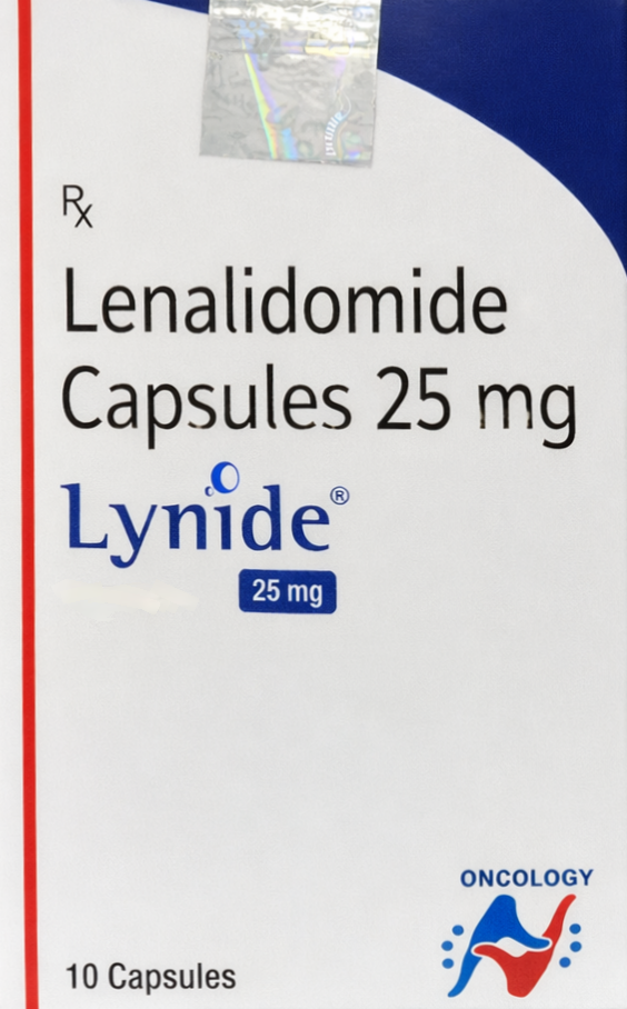 Lynide 25mg Capsule - Oncology Division Medicine by HETERO HEALTHCARE PVT LTD