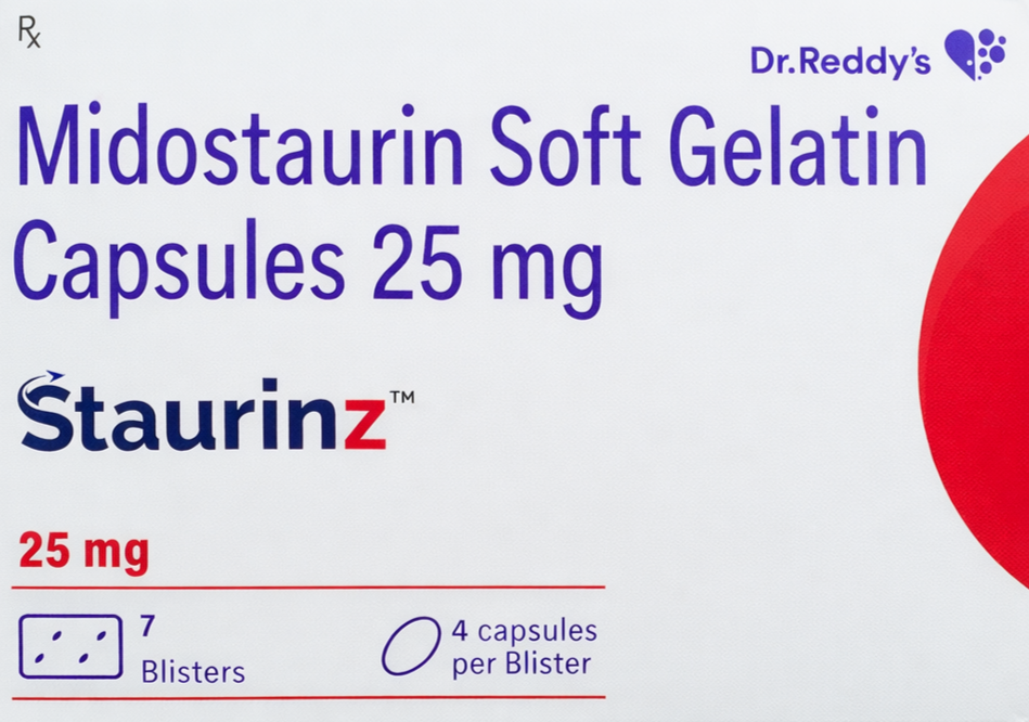 Staurinz 25mg Capsule - Oncology Division Medicine by Dr. Reddy's Laboratories Ltd