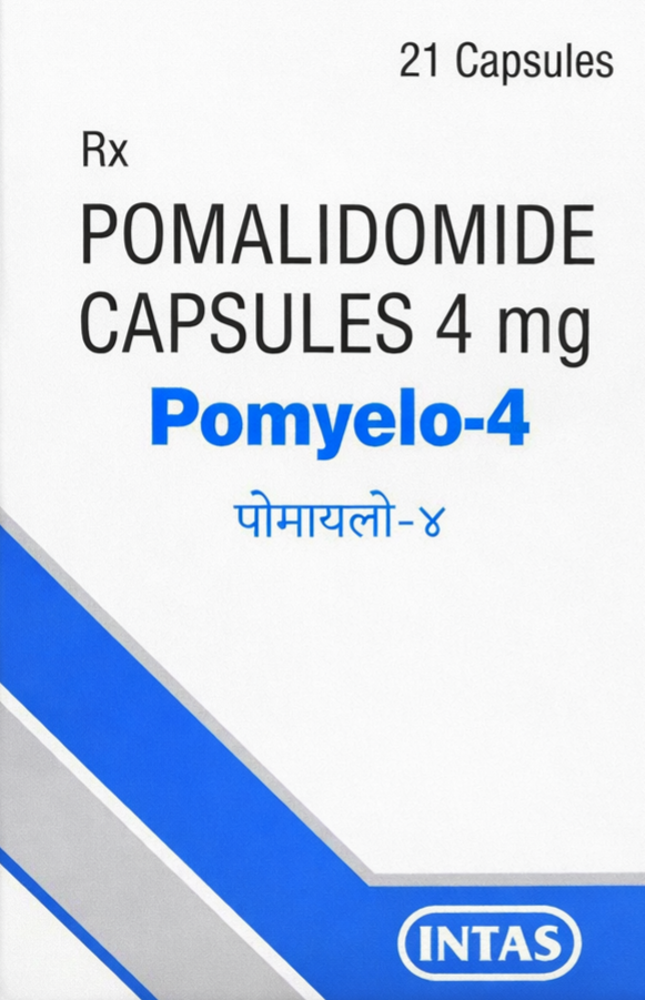 Pomyelo 4mg Capsule - Oncology Division Medicine by Intas pharmaceutical pvt ltd