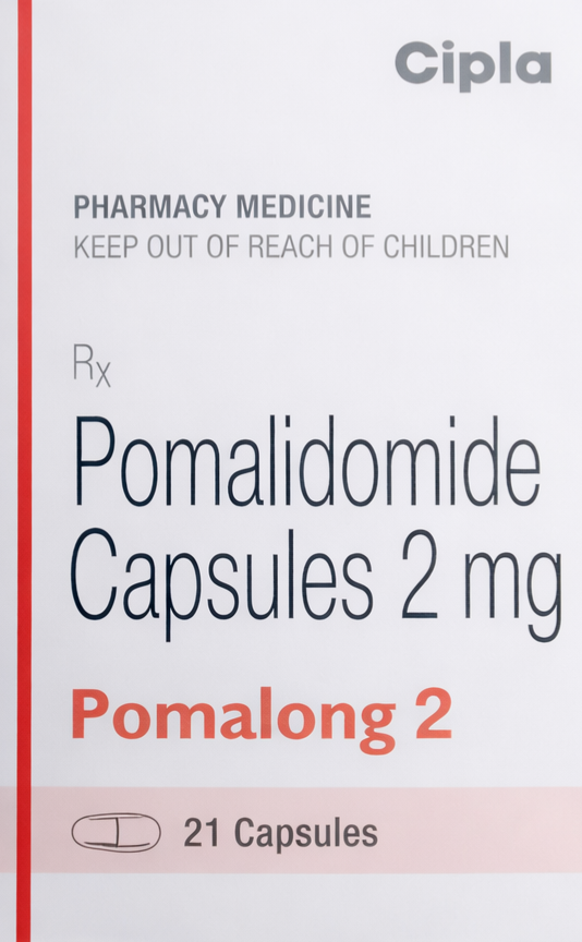Pomalong 2mg Capsule - Oncology Division Medicine by CIPLA LTD