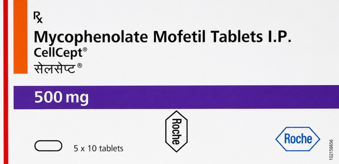 Cellcept 500mg Tablet - Cardiology Division Medicine