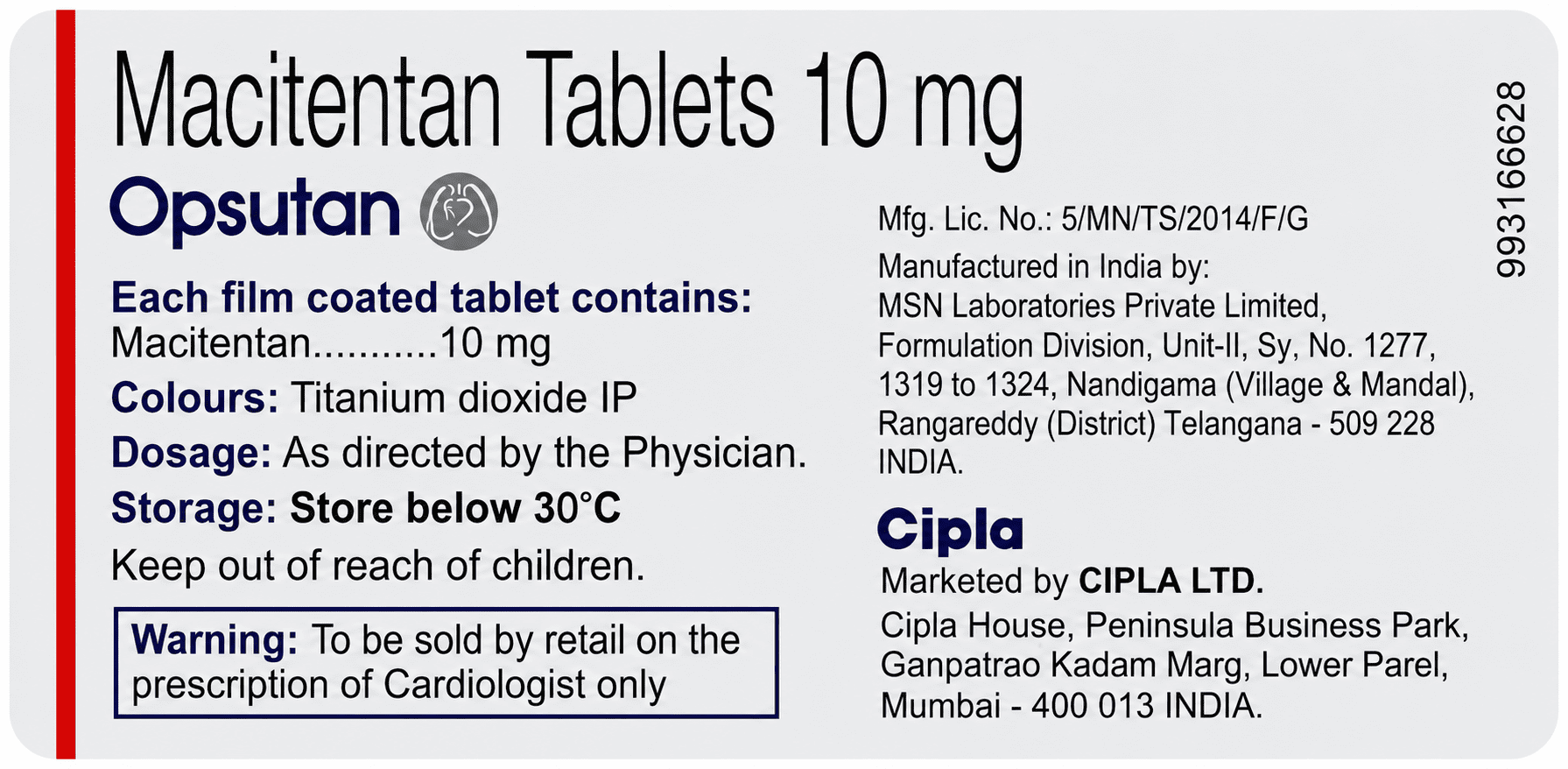 Opsutan 10mg Tablet