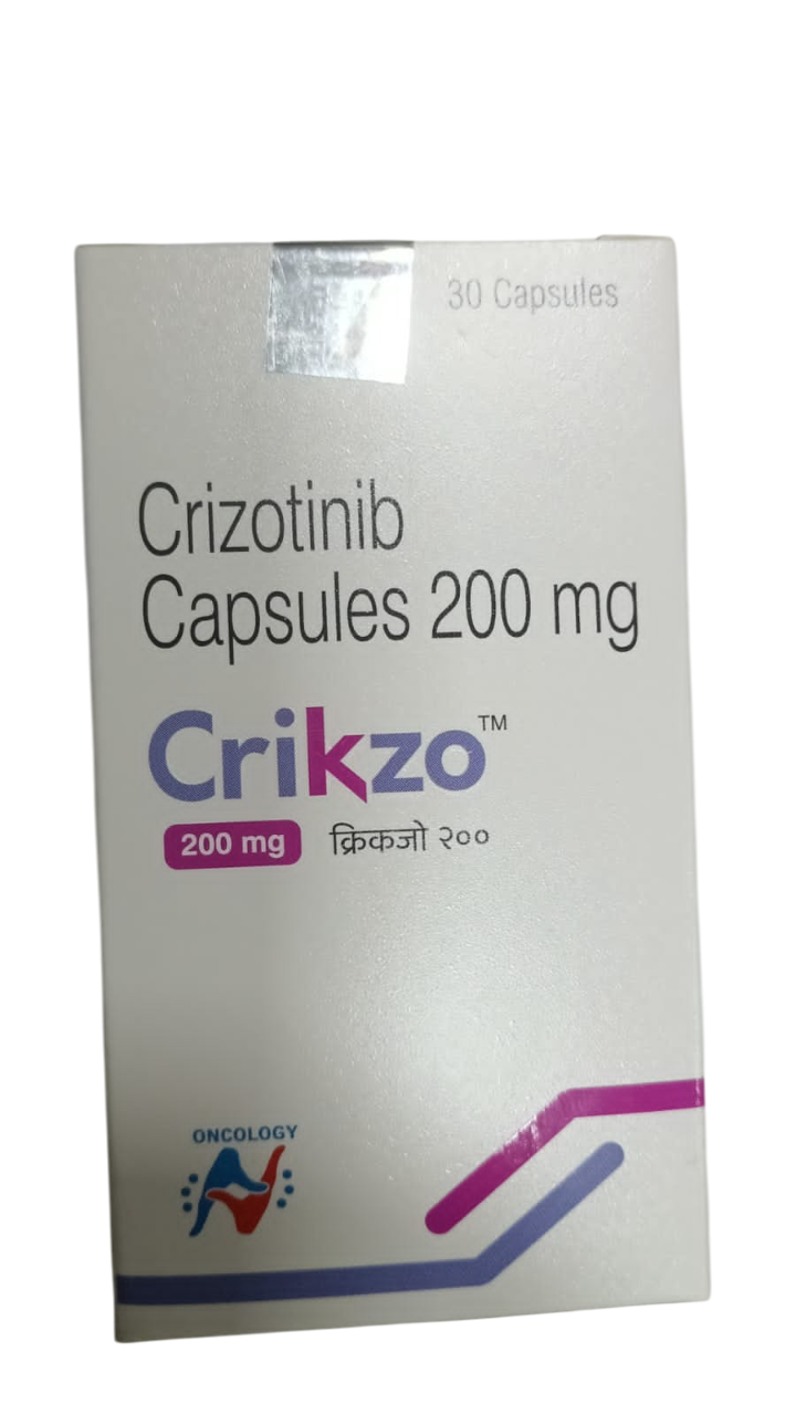 Crikzo 200mg Capsule - Oncology & Cancer Care Medicine by Hetero Healthcare Ltd